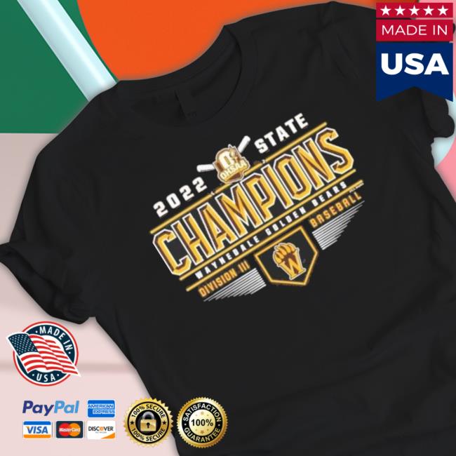 2022 Ohsaa State Champions Waynedale Golden Division Iii Baseball Logo Sweatshirts