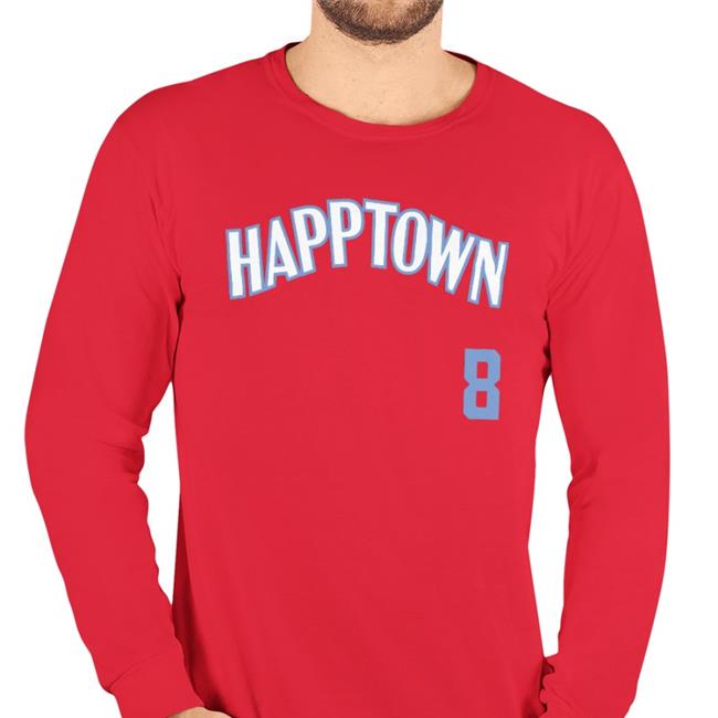 Happtown 8 Hoodied Sweatshirt Obvious Shirts Store