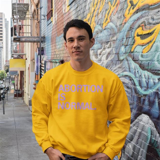 Abortion Is Normal Long Sleeve Tee Shirt Katie Schroeder