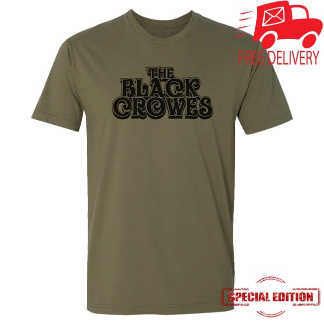 Official The Black Crowes Army Green Hot Shirt