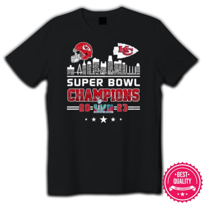 Kansas City Chiefs Super Bowl Lvii Champions 2023 City Sweatshirts