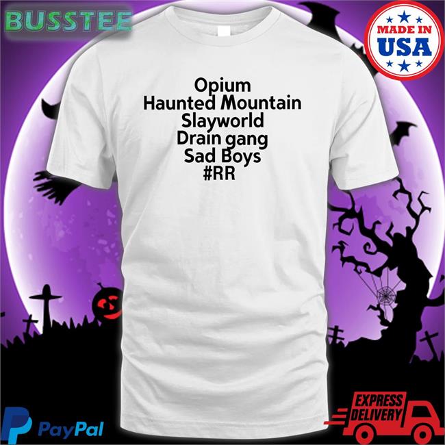 Kenvicio Opium Haunted Mountain Slayworld Drain Gang Sad Boys Sweatshirts
