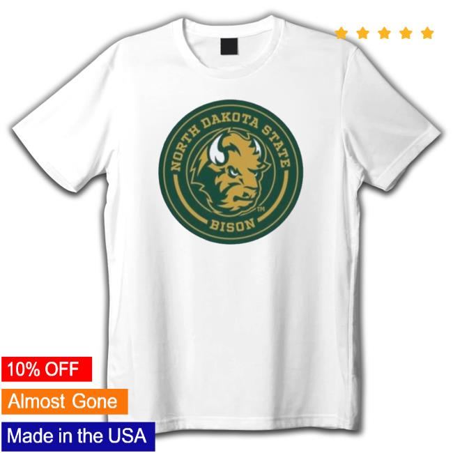 Official Ndsu Circle North Dakota Bison Hoodie