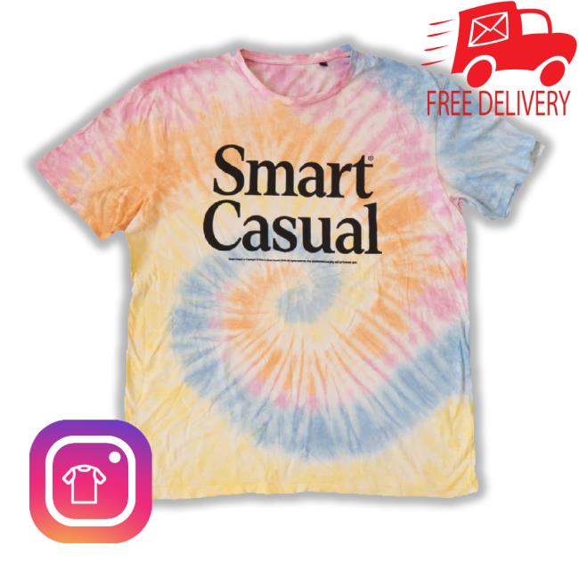 Smart Casual Serif Tie-Dye Shirts