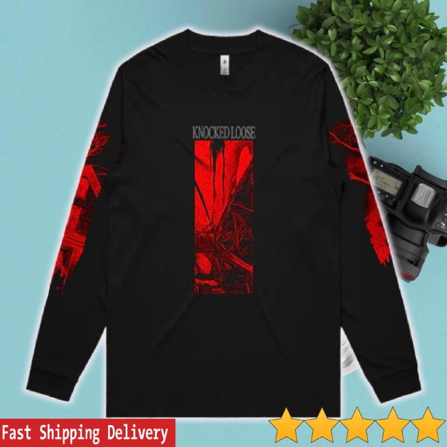 Official 24Hundred Merch Store Knocked Loose A Tear In The Fabric Of Life New Shirt (Black) 24Hundred Shop