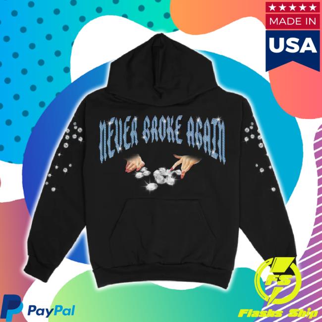 Trending Never Broke Again Merch Store Diamonds - Hoodie Sweatshirt Neverbrokeagain Shop