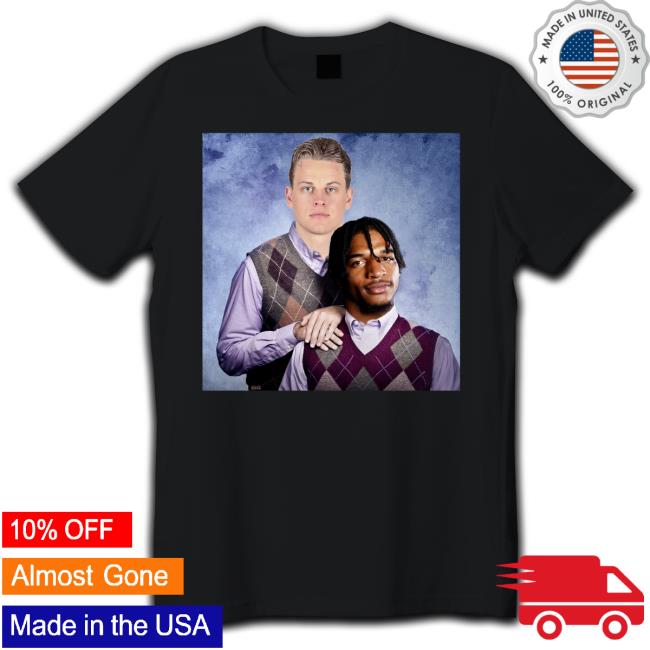 Cincinnati Football Step Brothers Joe Burrow and Ja'Marr Chase Shirts