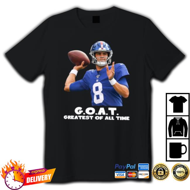 Daniel Jones Greatest Of All Time Goat Philadelphia Football Sweaters Daniel Jones Greatest Of All Time Goat Philadelphia Football Hooded Sweatshirt