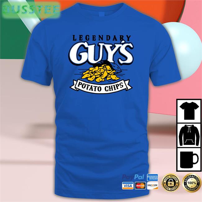 Charliehustle Store Guy's Legendary Potato Chips Shirts