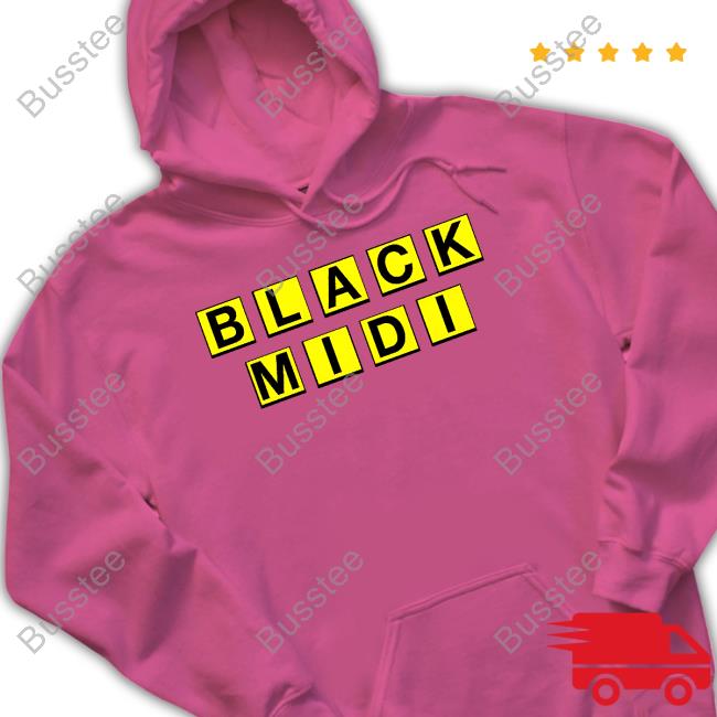 Black Midi Waffle House Long Sleeve Tee