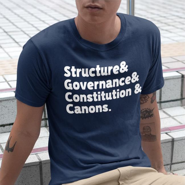 Structure Governance Constitution Canons Sweatshirt