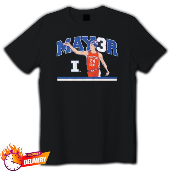 Matthew Mayer May3r Nil Illinois Basketball Shirts Matthew Mayer May3r Nil Illinois Basketball T- shirt
