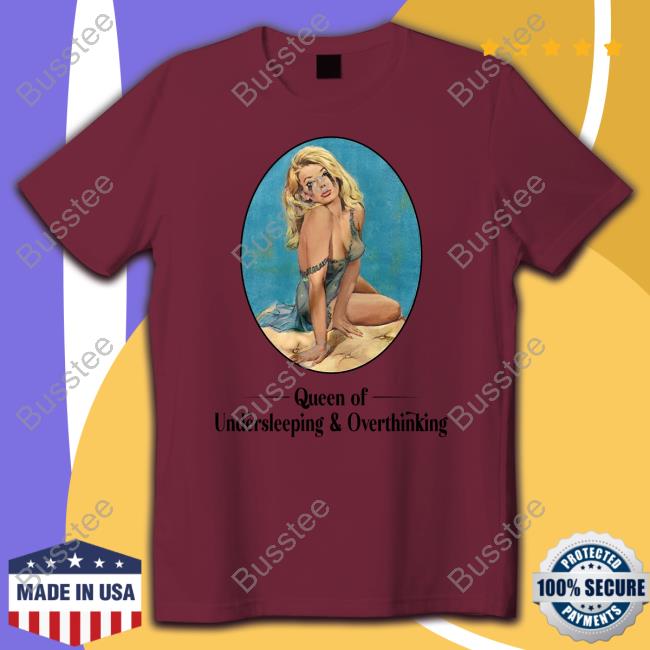 Vintagefantasymag Merch Queen Of Undersleeping And Overthinking Classic Shirt