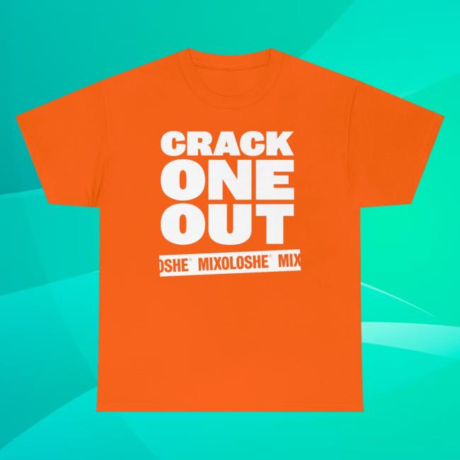 Official OT5 Daily Mixoloshe Merch Store The Mixoloshe Crack One Out Popover Shirt OT5Dailys Apparel Clothing Shop