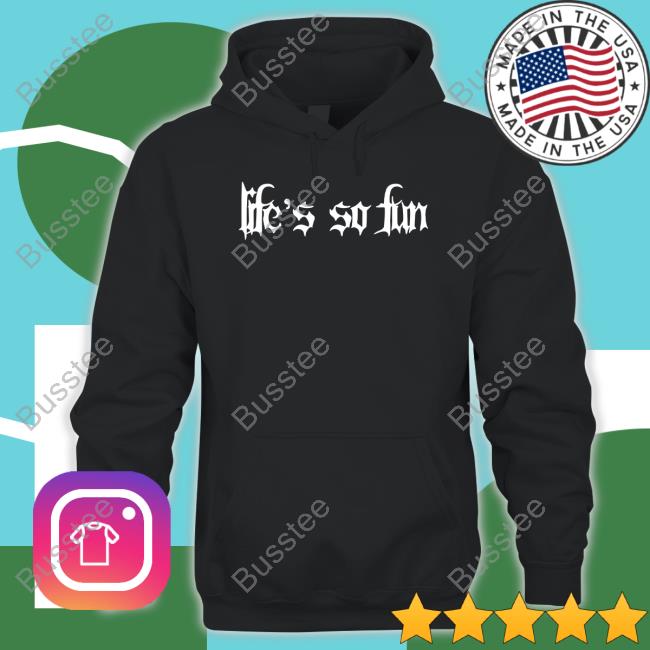 Whereismuna Merch Life's So Fun Sweatshirt