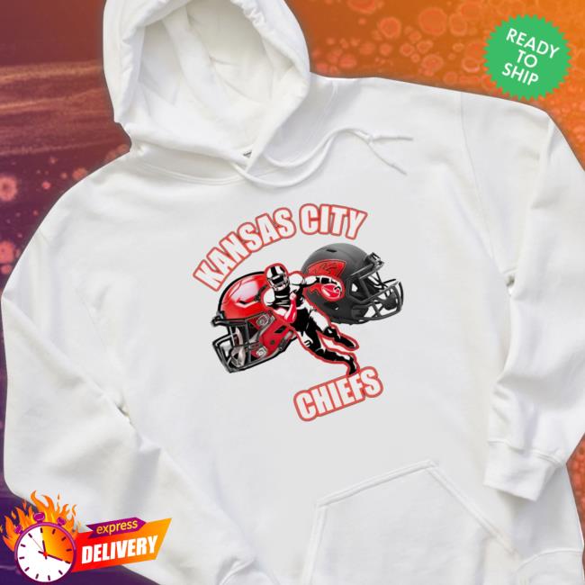 Kansas City Chiefs Player Helmet Crewneck Sweatshirt Kansas City Chiefs Player Helmet Classic Shirt