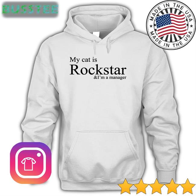 V Bts My Cat Is Rockstar And I’M A Manager Official Shirt