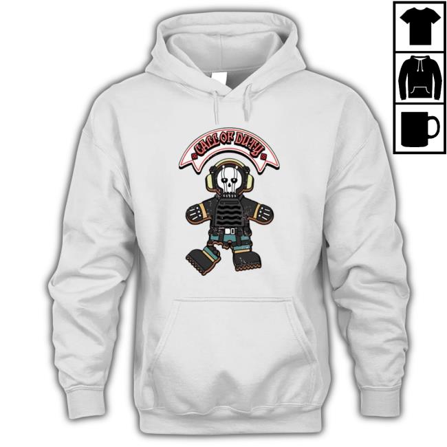 Call Of Duty Red Gingerbread T-Shirt Call Of Duty Red Gingerbread Hooded Sweatshirt