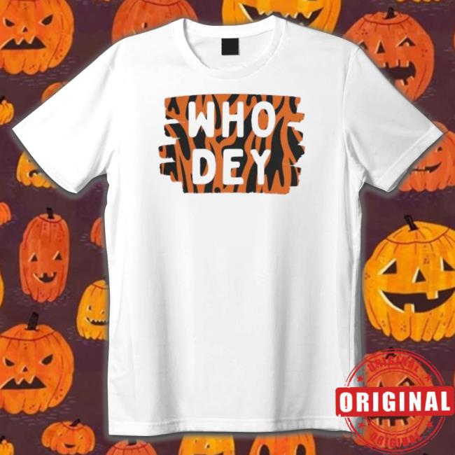 Who Dey Bengals Sweater
