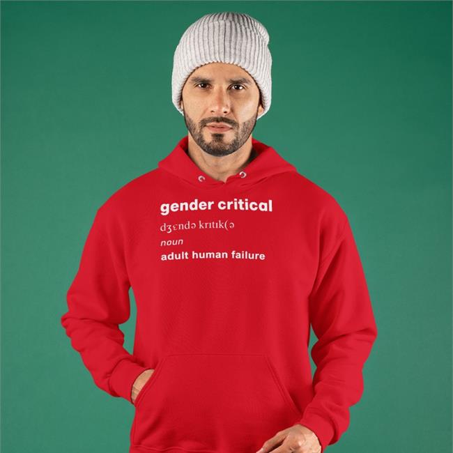 Gender Critical Noun Adult Human Failure T Shirts Lgbwiththet