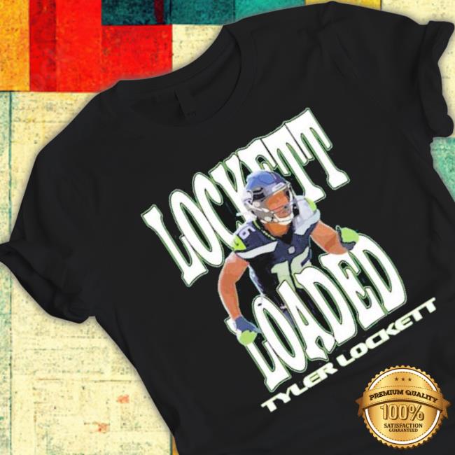 Tyler Lockett Football Sport Art Tee Shirt