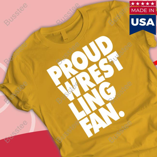 Official Proud Wrestling Fan Hoodie