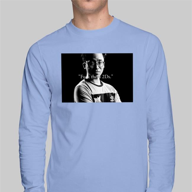 Landon D Fuck Them 2Ds Tees White