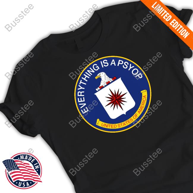 Official Everything Is A Psyop United States Of America Hoodie