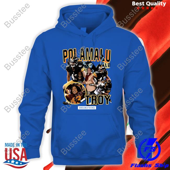 Ian Smith Troy Polamalu Pitt Dreams Tee Shirt