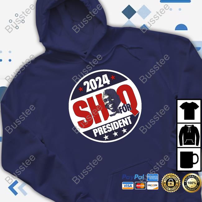 Official 2024 Shaq For President Hoodie