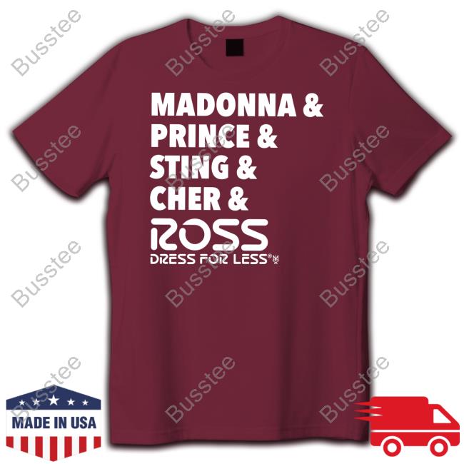 Methsyndicate Madonna & Prince & Sting & Cher & Ross Long Sleeve T Shirt