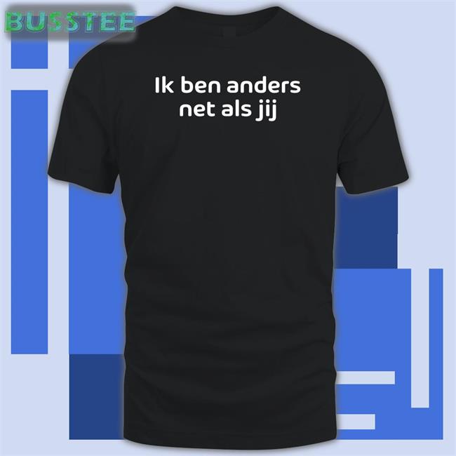 Ik Ben Anders Net Als Jij Hooded Sweatshirt