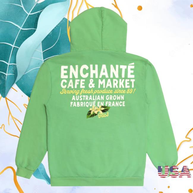 Official Daniel Ricciardo Merch Store Ric3 Enchante Flower Hoodie Green DanielRicciardo Shop