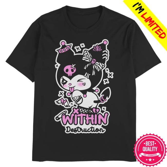 Official Merch Now Within Destruction Devil Kitty Black Shirt MerchNow