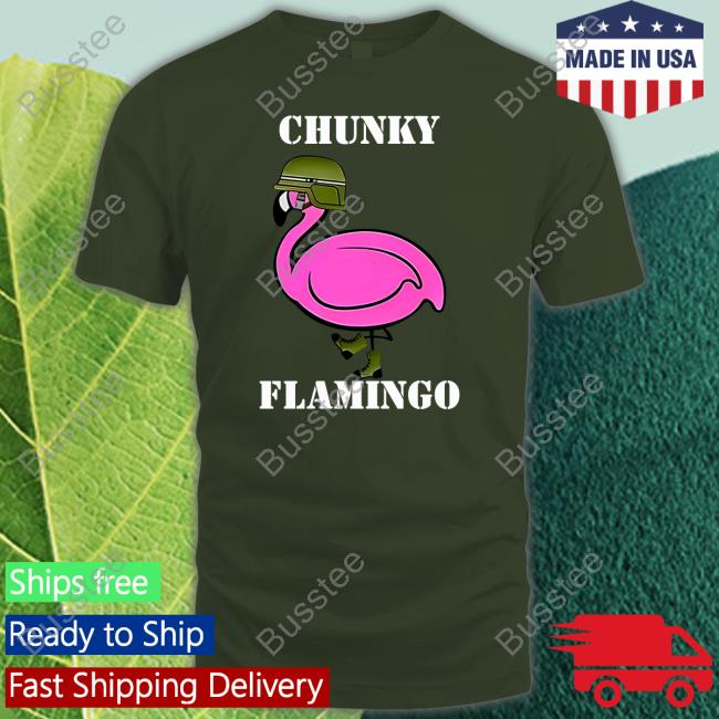 Gymlifeanimal Wearing Chunky Flamingo Official Shirt Chunkyflamingo Merch