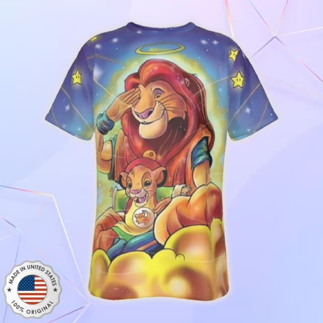 Goku Gohan Dragonball Lion King Simba Color Funny Galaxy Hoodie