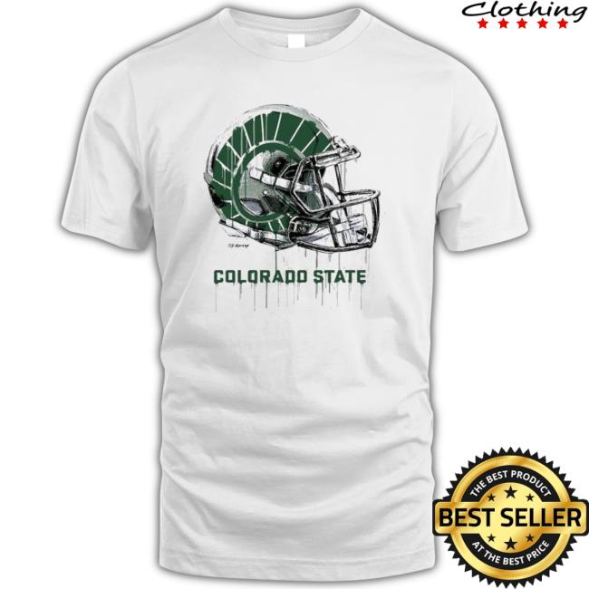 Colorado State Rams Vintage Helmet Football T-shirt