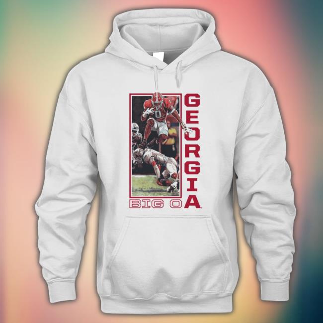 Georgia Bulldogs Darnell Washington Hurdle Shirt