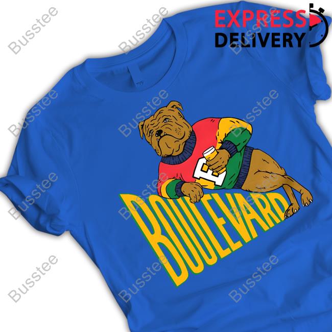 Creed Humphrey Wearing Boulevard Bully T-Shirts