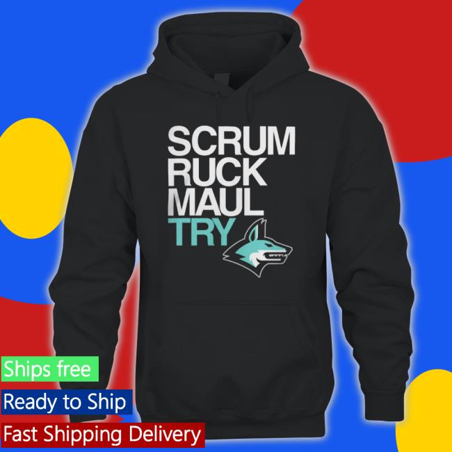 Dallas Jackals Rugby Scrum Ruck Maul Try shirt