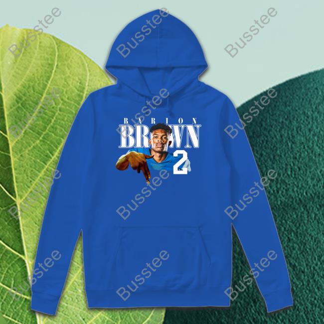 Barion Brown L’S Down T Shirt