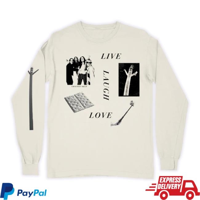 Official Hello Merch Store Chastity Belt Live Laugh Hoodie Sweatshirt Hellomerch Shop