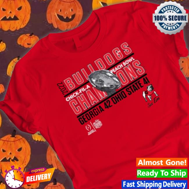Uga Champions 2022 Peach Bowl Georgia 42 Ohio State 41 shirt