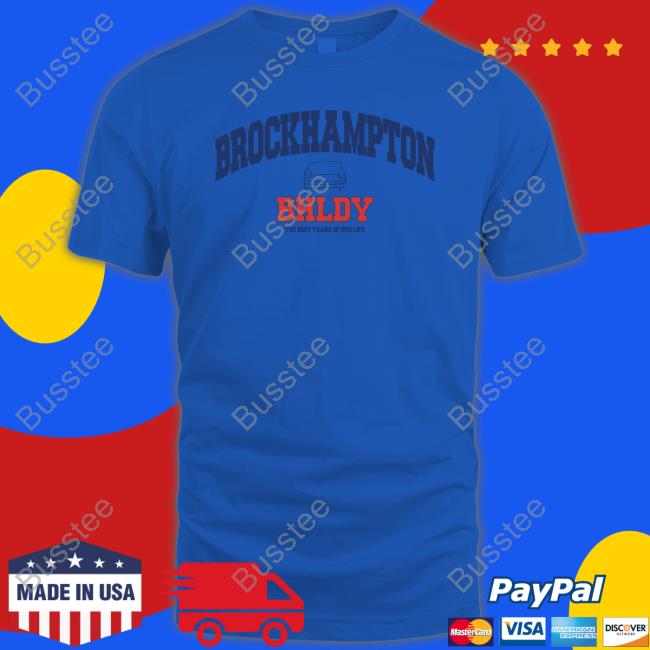 Brockhampton Bhldy The Best Years Of Our Life Sweatshirt Brckhmptn