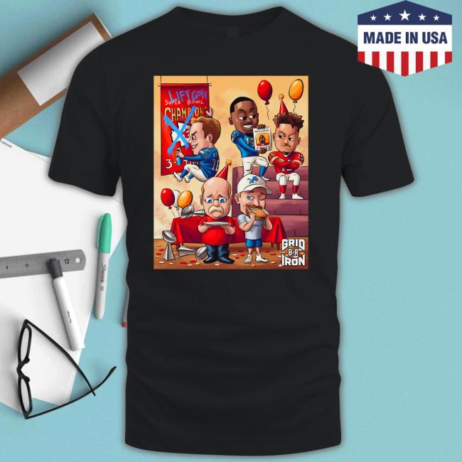 Official Bleacher Report Lions Spoil The Chiefs Banner Night Tee Shirt