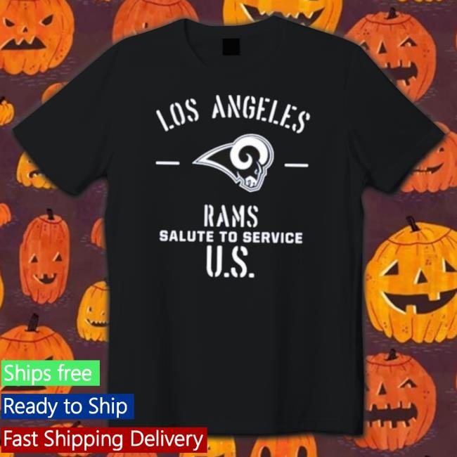 La Rams Salute To Service tee shirt La Rams Salute To Service Long Sleeve Shirt