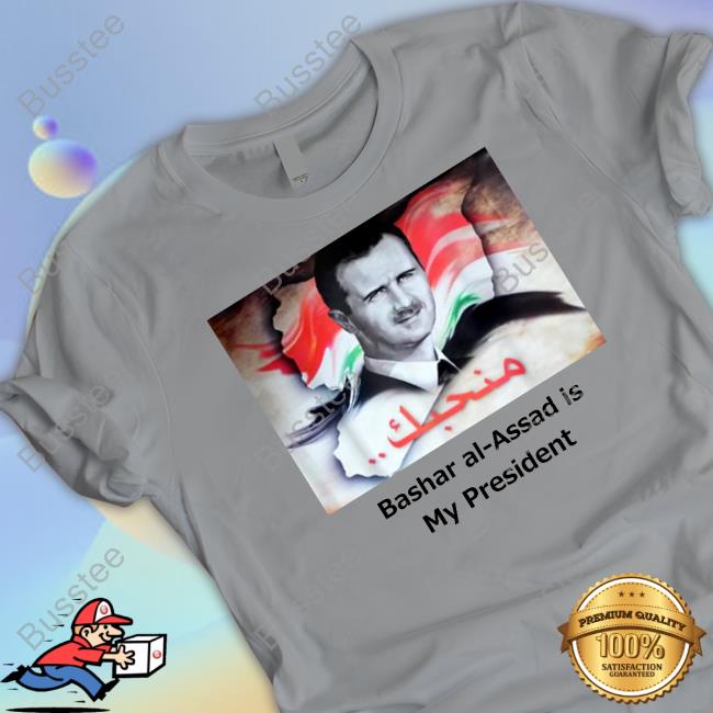 Daniel Mcadams Wearing Bashar Al-Assad Is My President Long Sleeve T Shirt