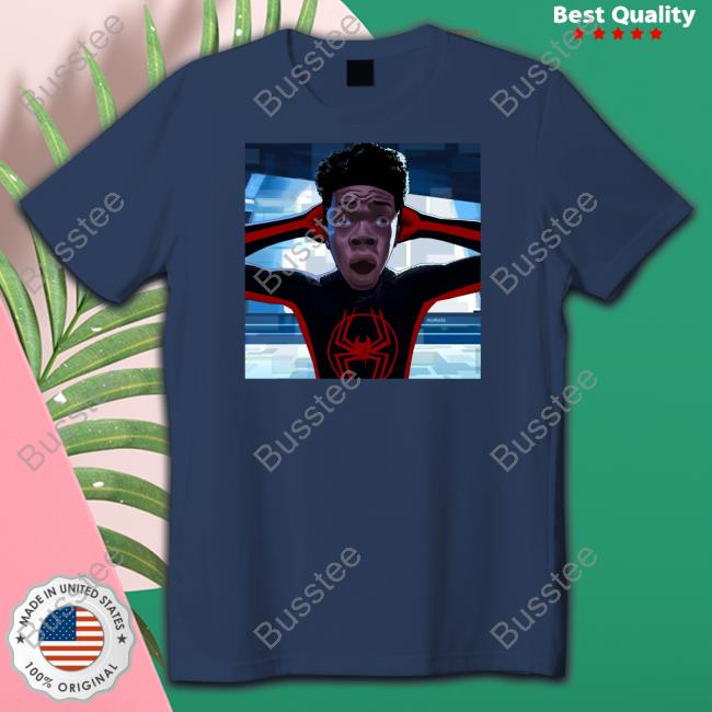 Spiderman Miles Morales When Kilometer Immorales Walks In Sweatshirt