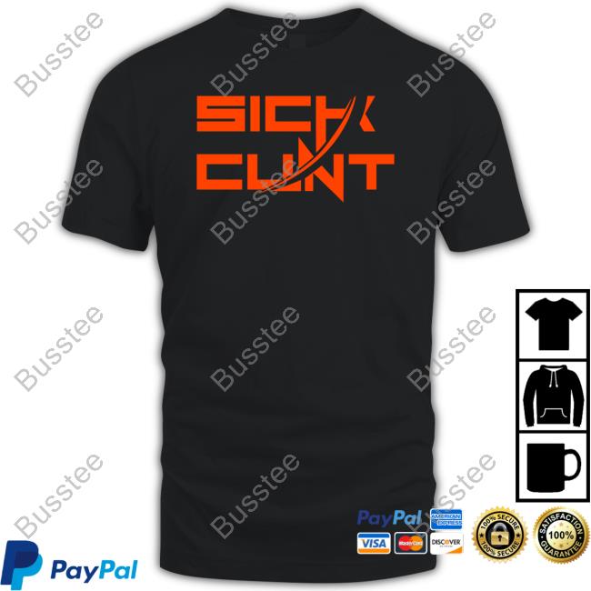 Official Dave Pax Aus Sick Cunt Shirt