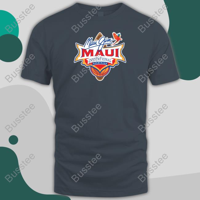 Texas Tech Basketball Maui Jim Maui Invitational Chaminade Logo Tee Shirt